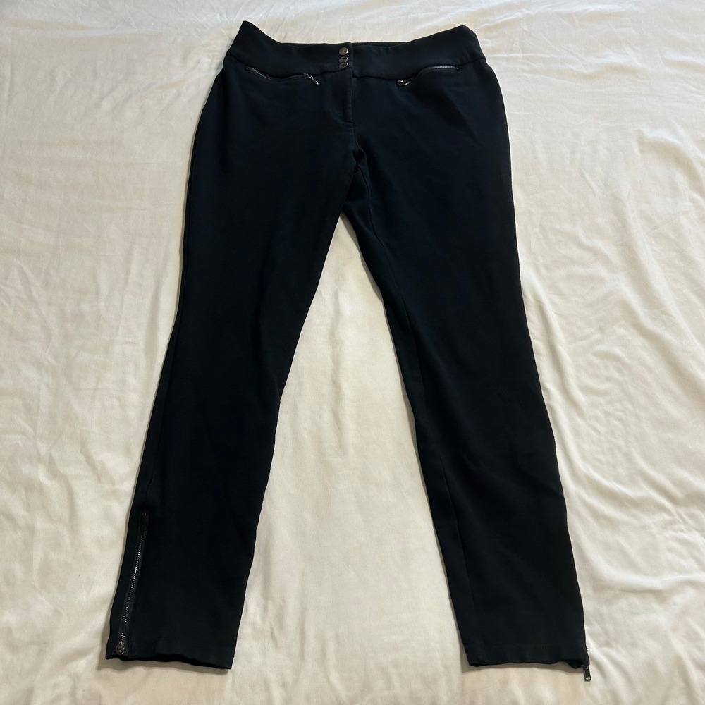 Russell Athletic Dri-Fit Black Jogger Pants Ankle RM320331 Size M